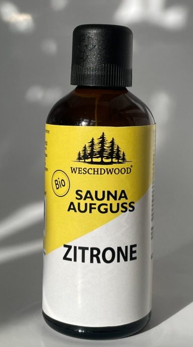 Weschdwood Saunaaufguss Saunaduft Zitrone