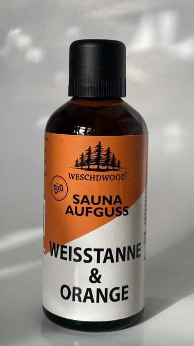 Weschdwood Saunaaufguss Saunaduft Weisstanne & Orange